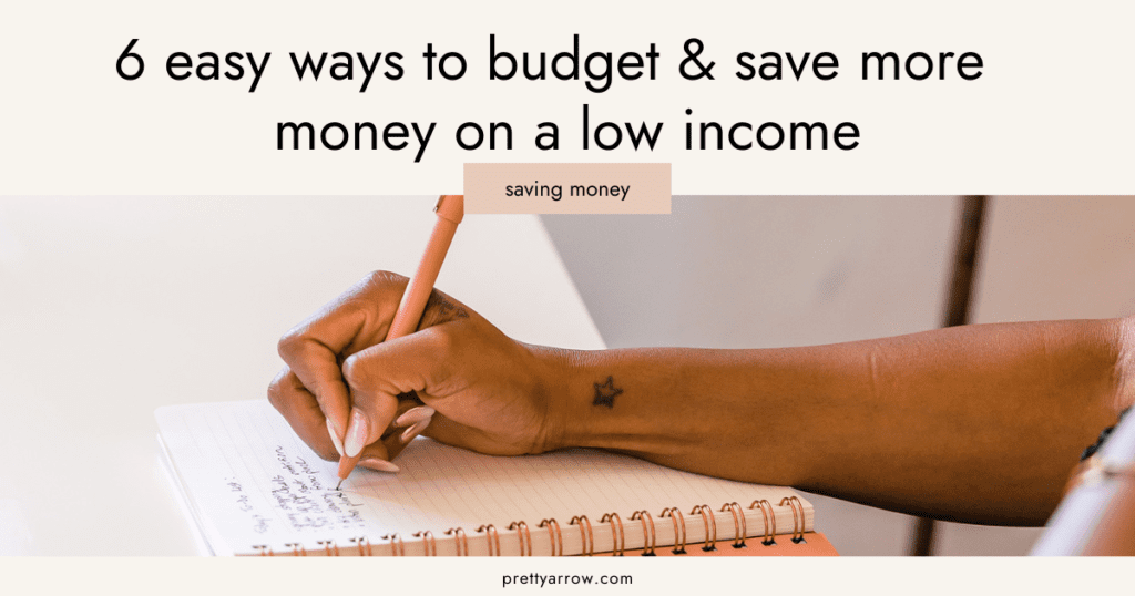 Managing money on a low income